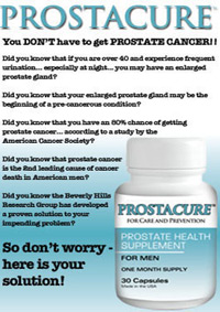 PROSTACURE PROSTATE FORMULA - 180 TABLETS