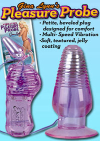 VIBRATING PLEASURE PROBE - GINA LYNN