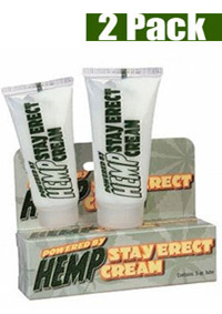 HEMP STAY ERECT CREAM - 2 TUBES