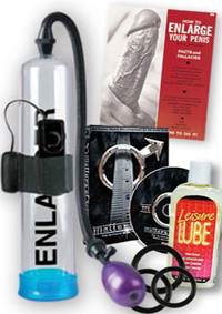 VIBRATING BIG MAN'S PUMP COMBO OFFER